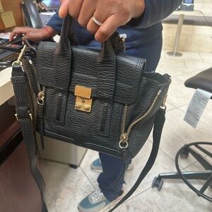 Black Leather Women's Bag